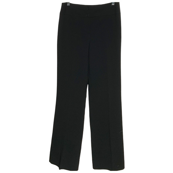 Jones New York Women's Black Wide Leg Pants - Size 6 - Picture 1 of 4